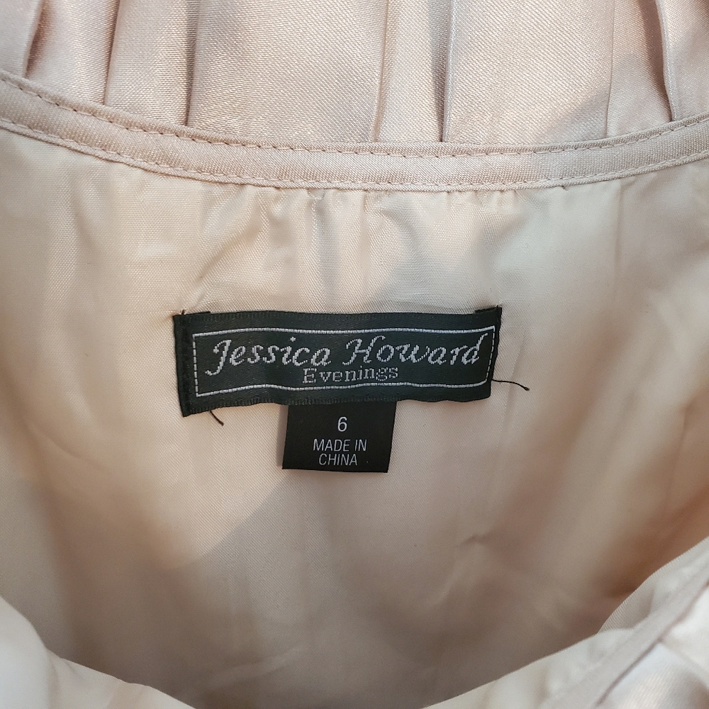 Jessica Howard black and tan cocktail dress - Picture 6 of 6